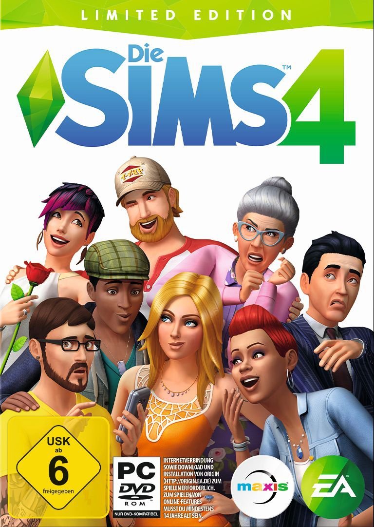 Cover vom Spiel mit vielen, individuell gestalteten Sims