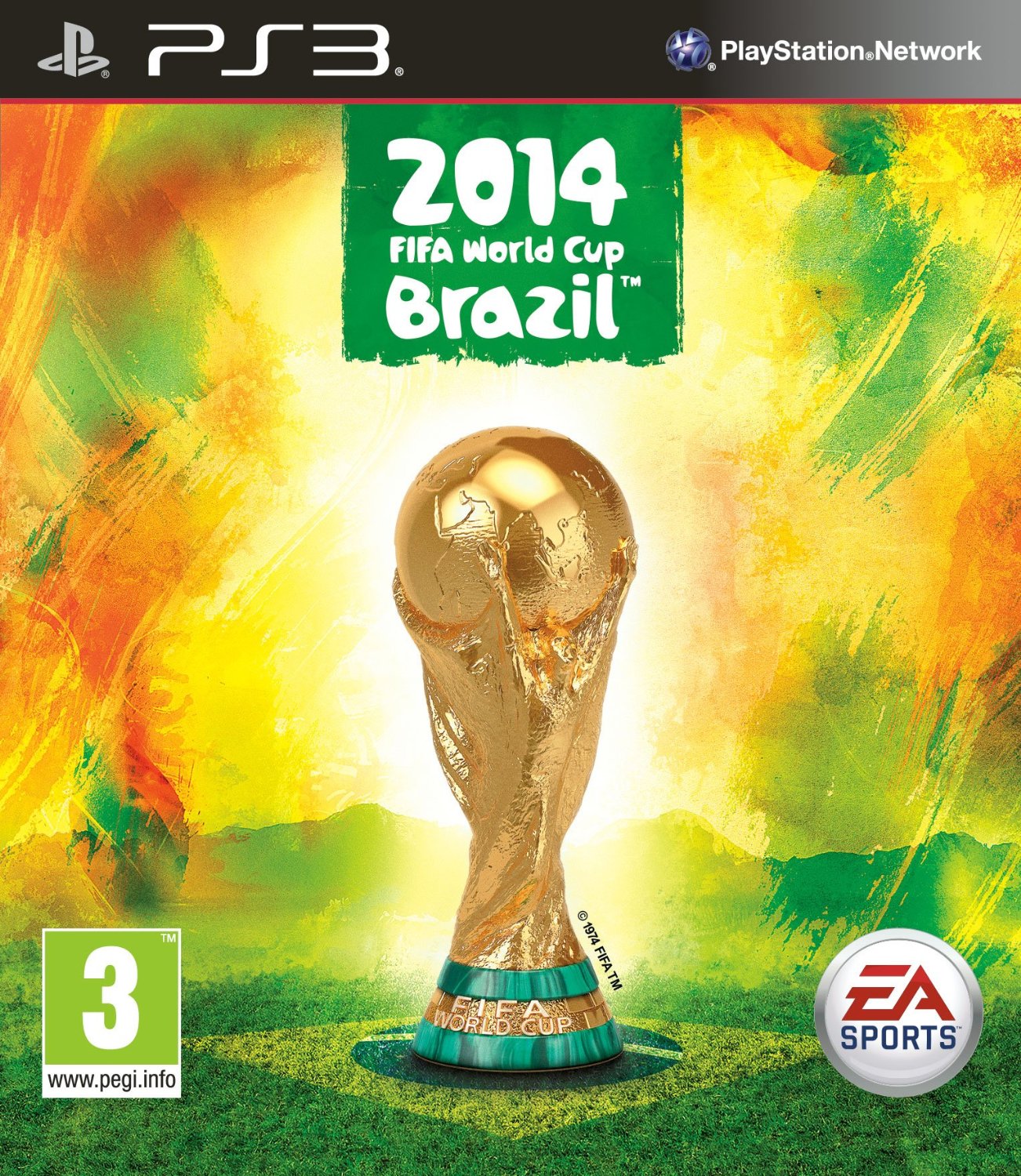 Cover mit Pokal der Fussball-Weltmeisterschaft