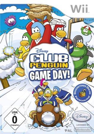 Das Coverbild zeigt Comic-Pinguine beim Wintersport.