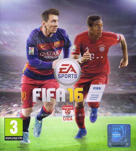 Cover: Messi und Alaba laufen am Fußballfeld