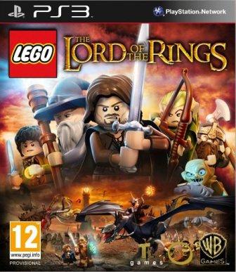 Das Coverbild zeigt die "Herr der Ringe" Charaktere im Lego-Stil.