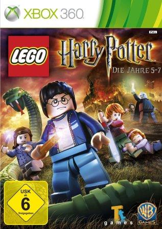 Das Coverbild von Lego Harry Potter zeigt Harry Potter als Legofigur