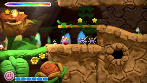 Screenshot: Kirby trägt Mütze
