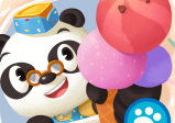 Cover: Auf dem Cover ist ein Panda mit einer Eistüte in der Hand.