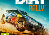 Das Cover zeigt ein Rally-Auto im Sprung unter dem DiRT-Schriftzug