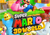Der Packshot zeigt Mario und einige seiner Freunde vor der bunten Spielwelt.