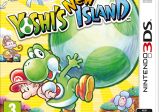 Cover von "Yoshi's New Island" mit einem Zeichentrick-Dinosaurier