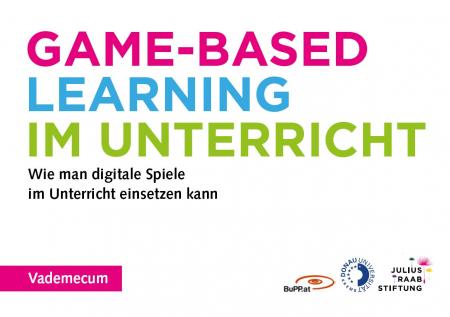 Titelseite des Booklets "Vademecum - Game Based Learning für den Unterricht"